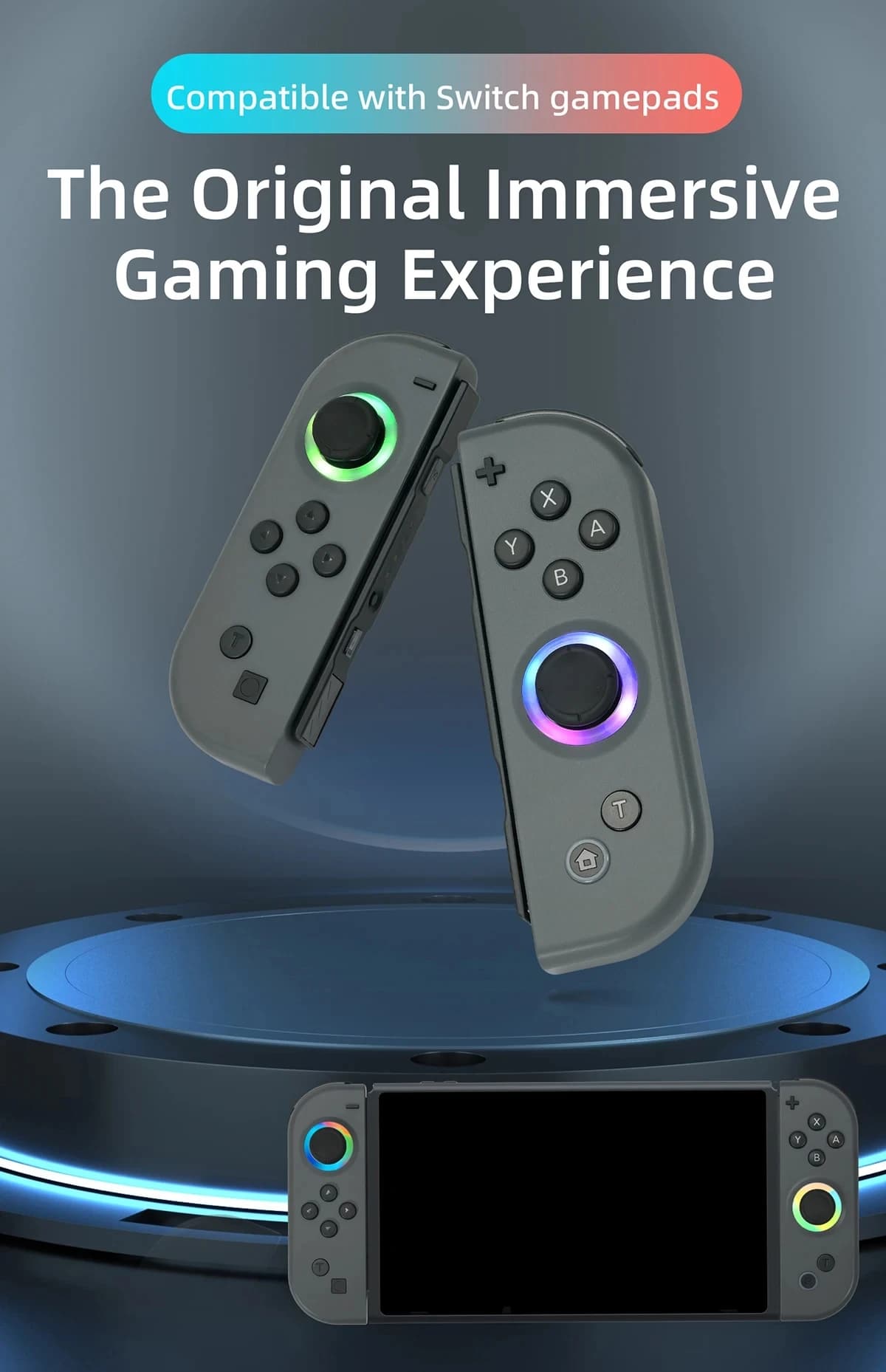 Nuevo controlador Joy pad de varios colores para Nintendo Switch, mando inalámbrico, Joycons de doble vibración, controladores de interruptor