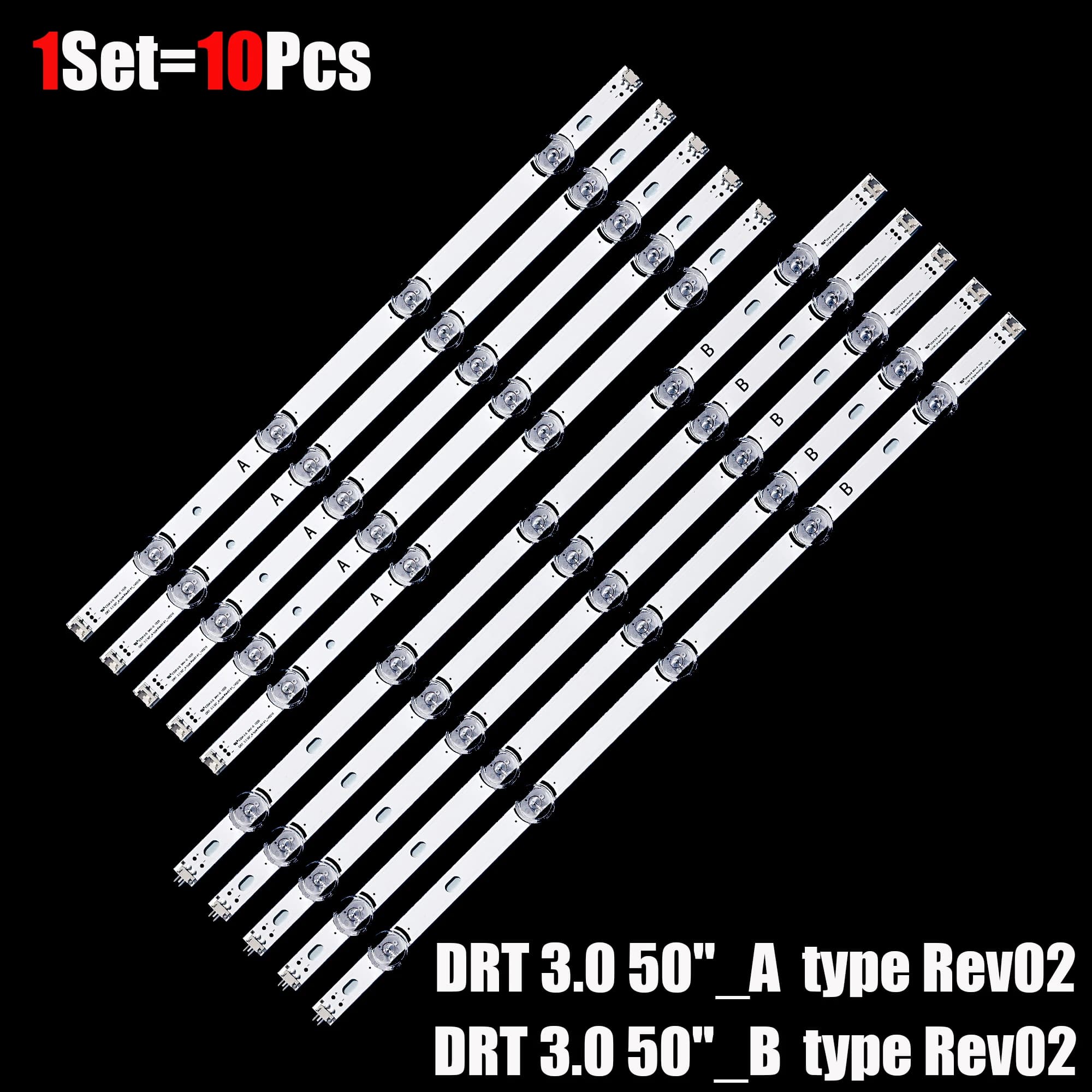 Tira de LED para DRT 3,0 50 "_ A B tipo 50LB5610 50LB650V 50LB653V 50LF5800 50LB6300 50LB5620 50LB5800 50GB6580-CG 50LB653V-ZK